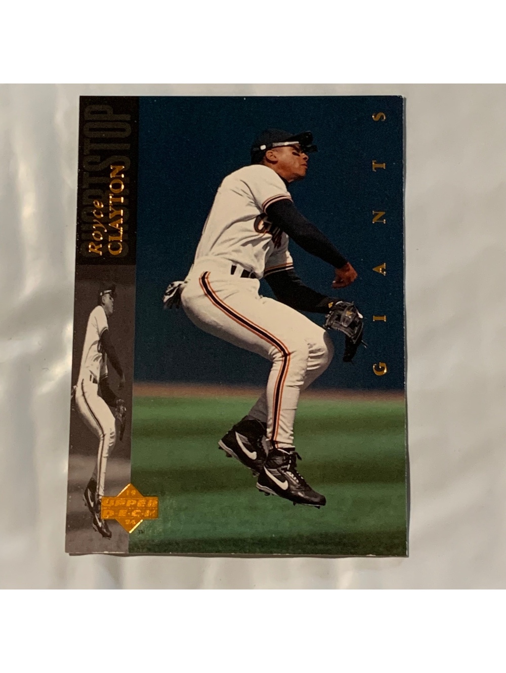 1994 Upper Deck Royce Clayton Baseball Card